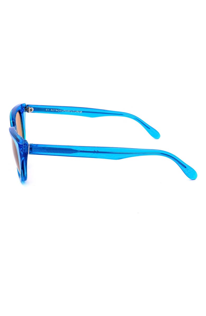 SUPER by RETROSUPERFUTURE<sup>®</sup> 51mm Cat Eye Sunglasses, Alternate, color, Blue