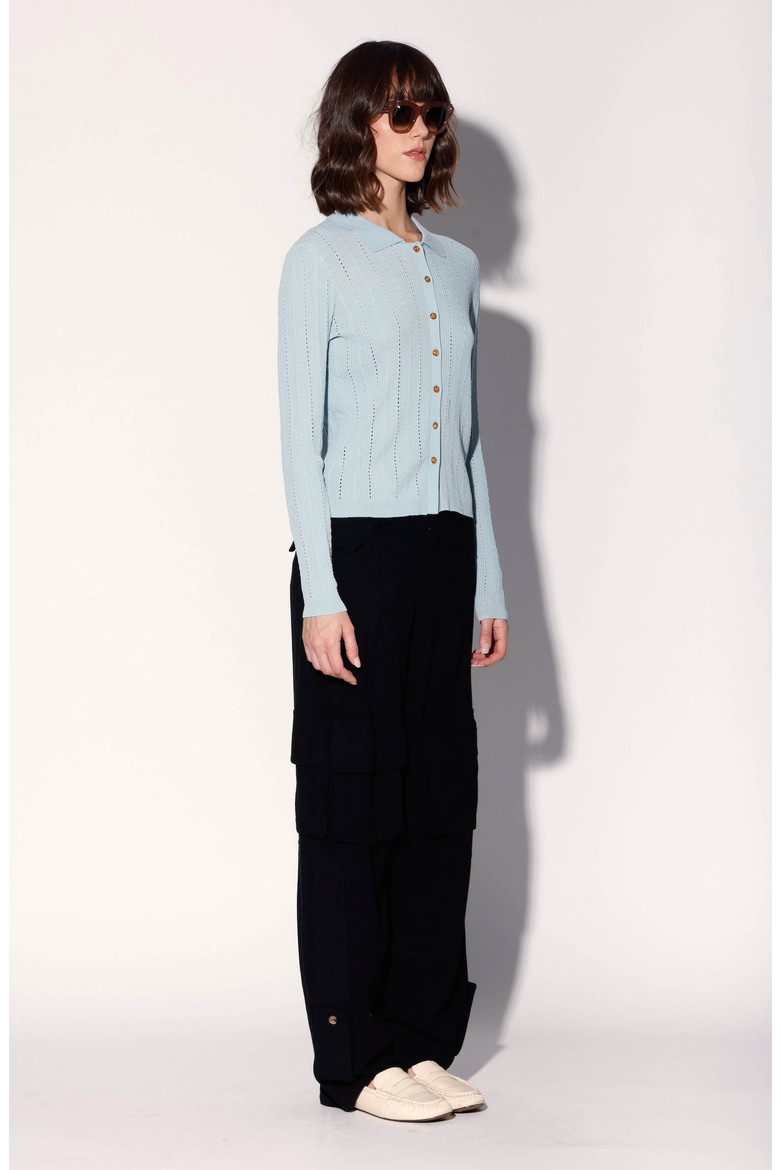 Pippa Cardigan, Alternate, color, Aqua