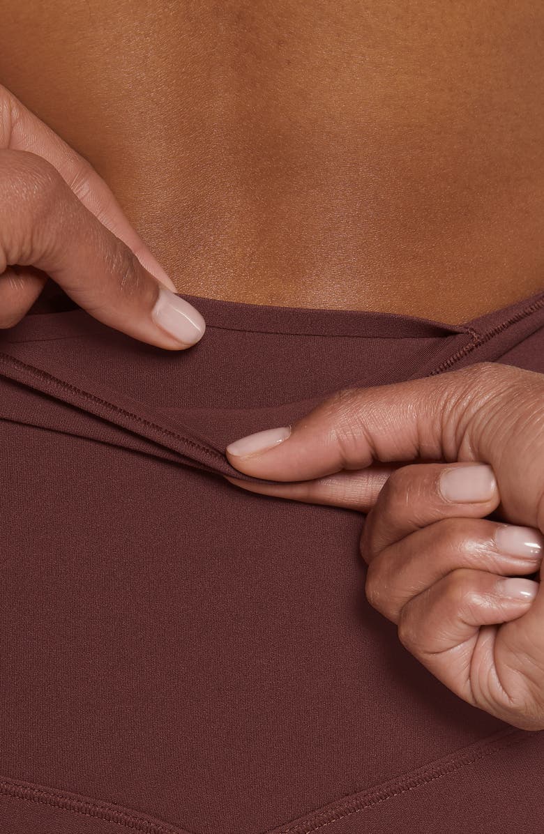 Nike Zenvy Dri-FIT High Waist Leggings, Alternate, color, Dark Pony/ Black