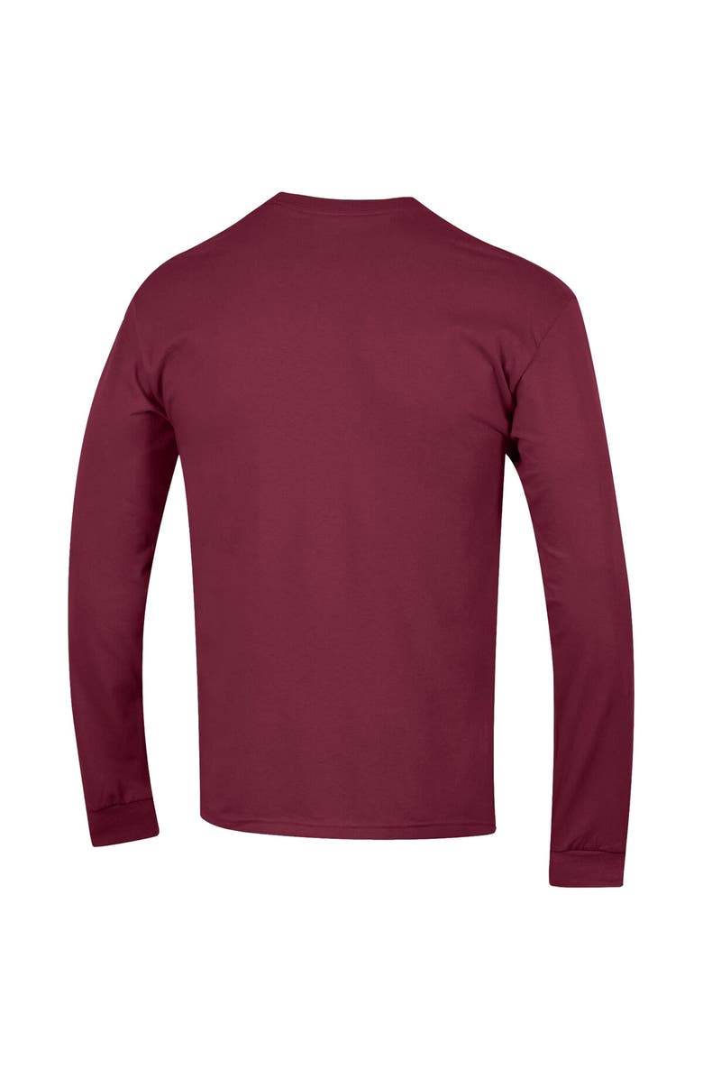 Champion Men's Champion  Burgundy Washington Commanders Seal Long Sleeve T-Shirt, Alternate, color, Burgundy
