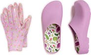 MUK LUKS Garden Clog and Glove Set