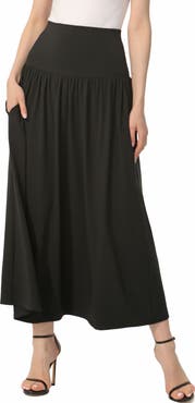 Kimi & Kai Women's Tiered Maxi Skirt