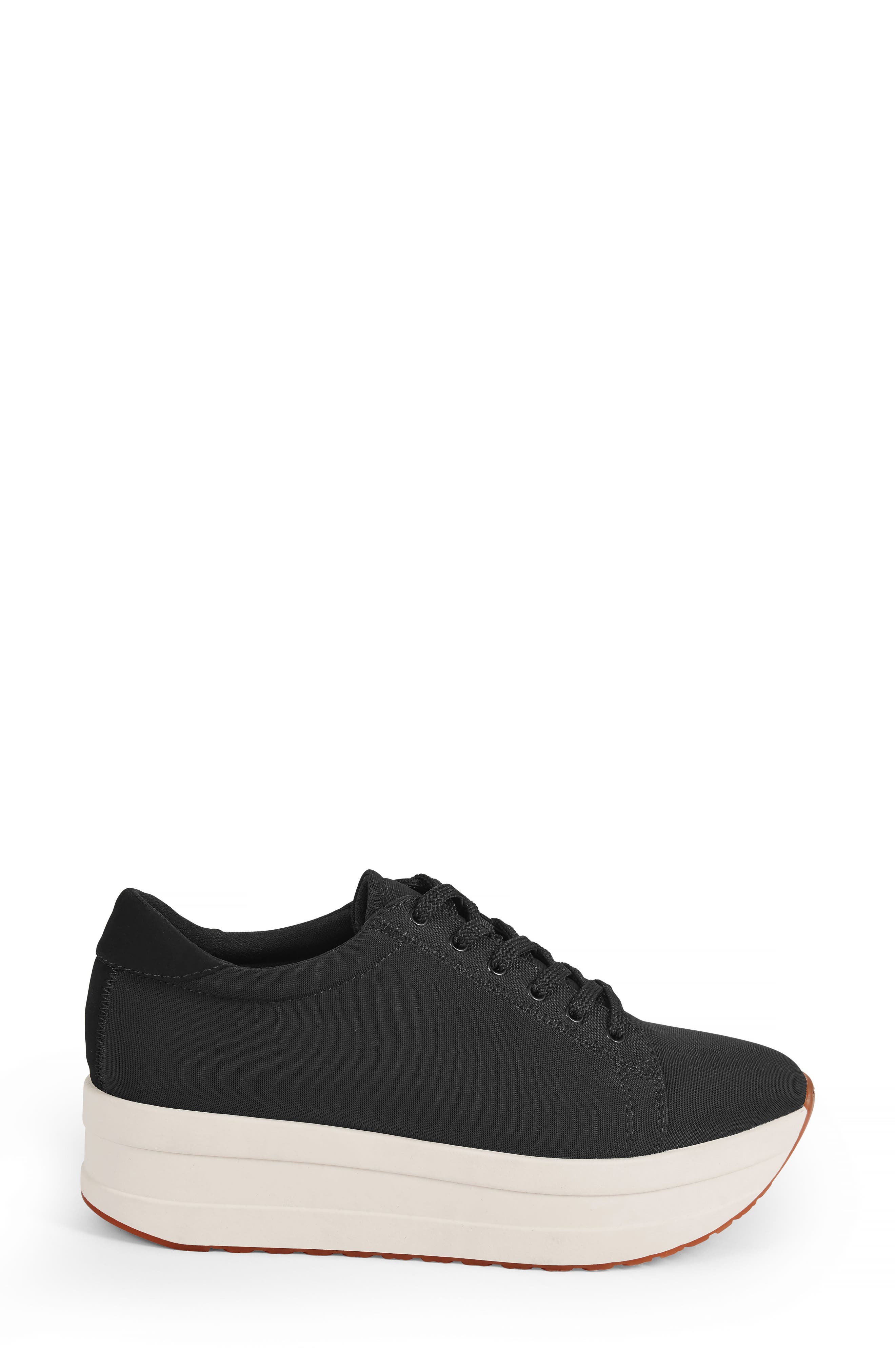 Vagabond Shoemakers Casey Platform Sneaker, Alternate, color, Black