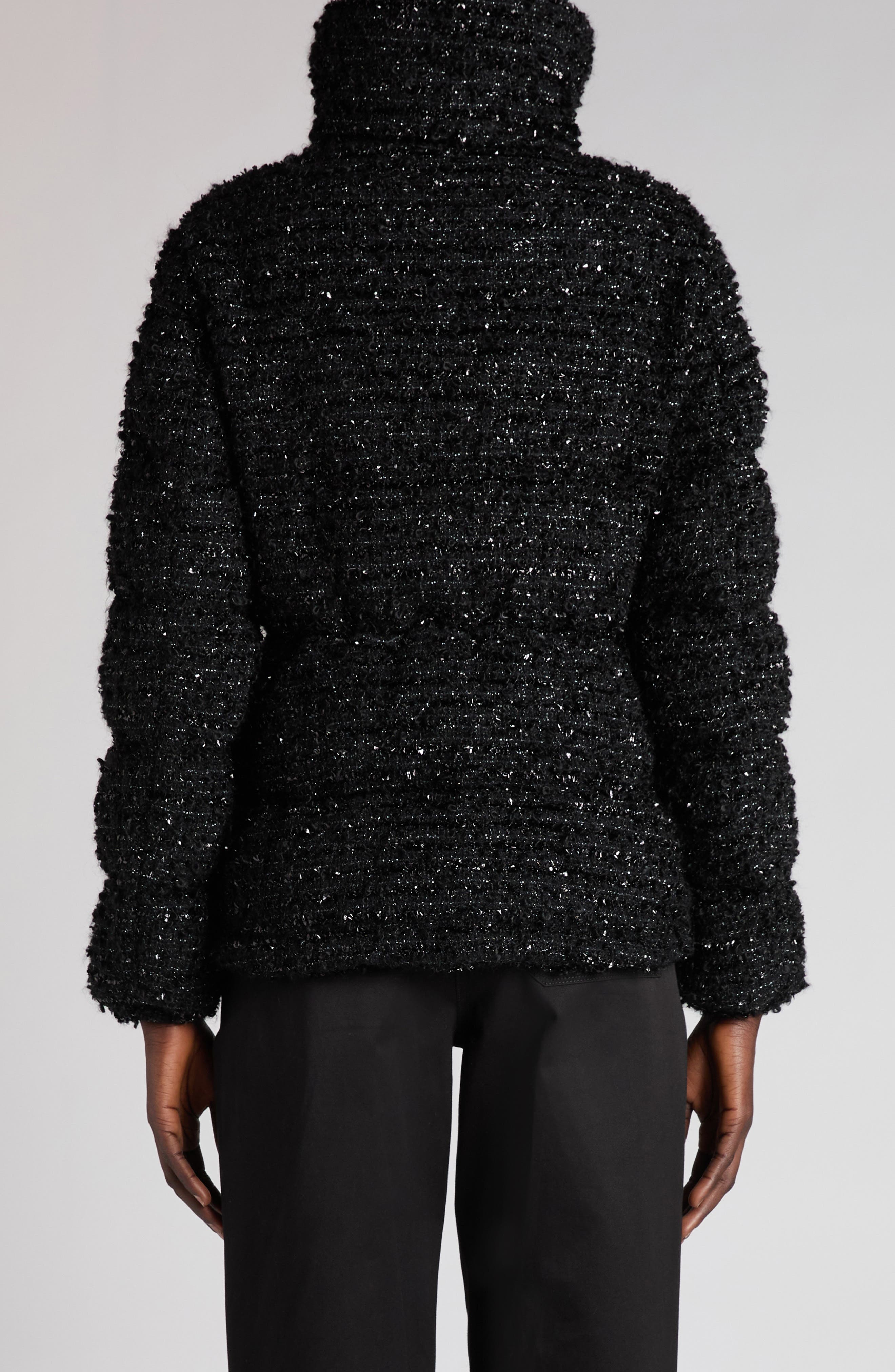 Urbel Metallic Tweed Down Jacket - image 2