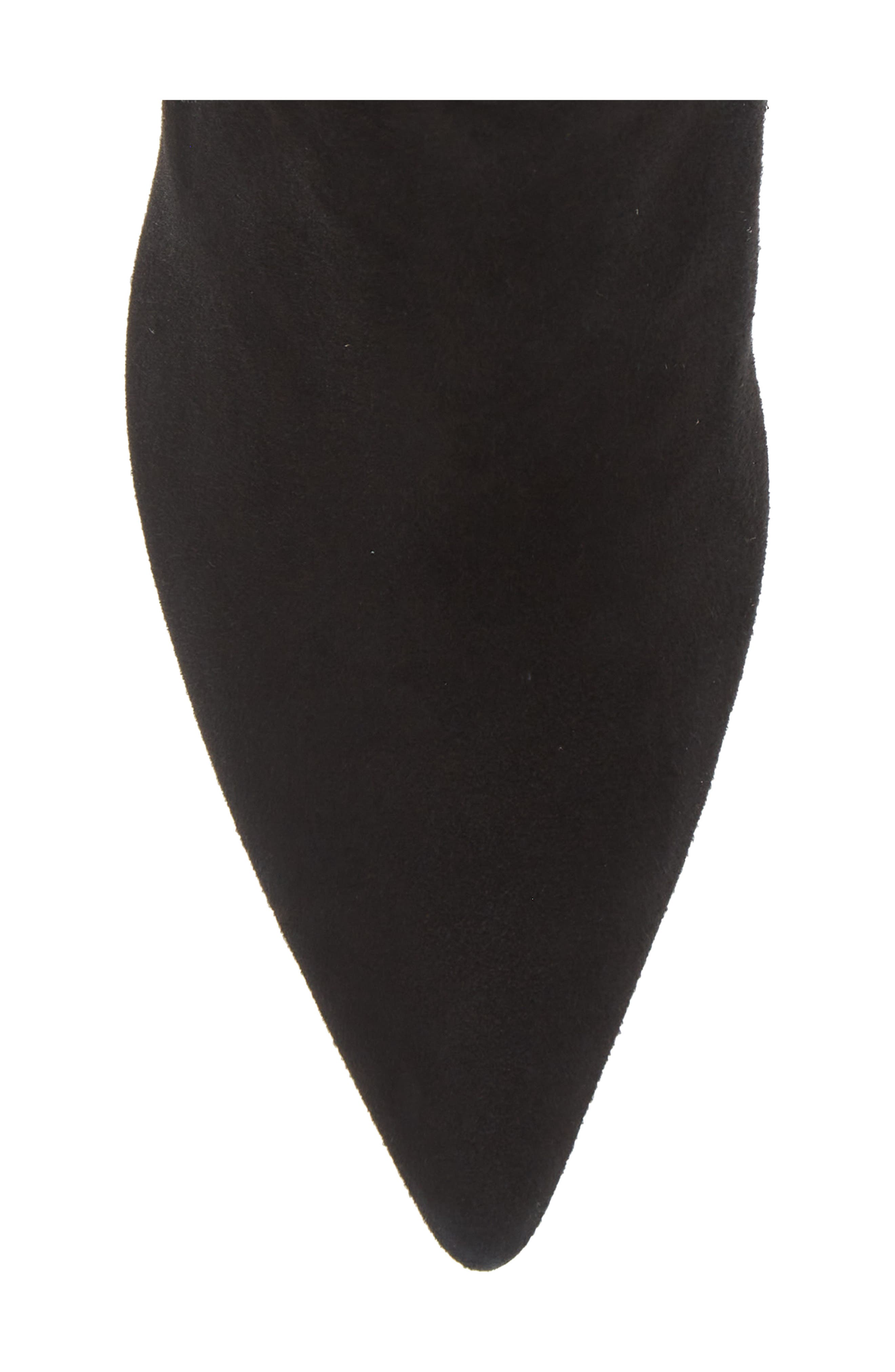 BOSS Janet Pointed Toe Chelsea Boot, Alternate, color, Black