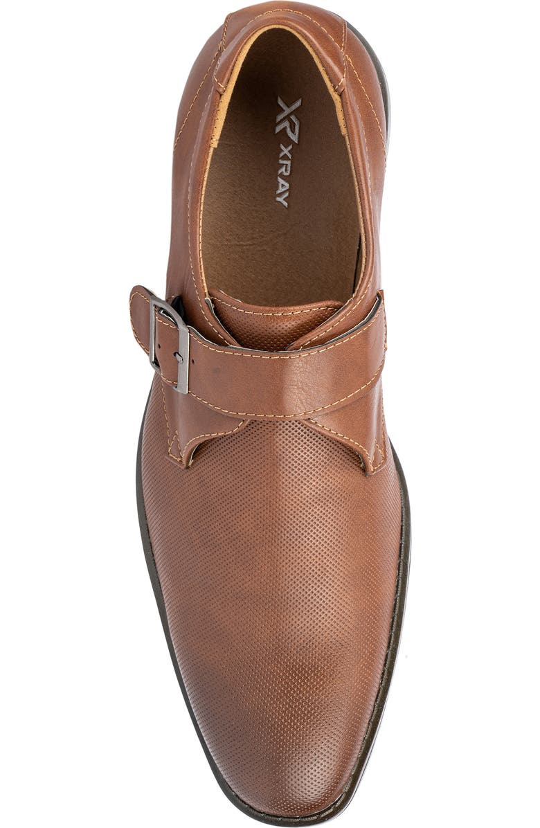 XRAY Amadeo Monk Strap Faux Leather Loafer, Alternate, color, Tan