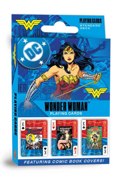 Wonder Woman Playing Cards