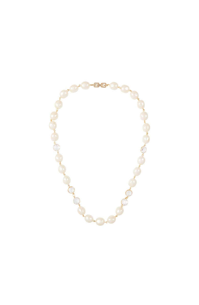 Susan Caplan 1990s Vintage Givenchy Faux Pearl Statement Necklace, Main, color, Faux Pearl