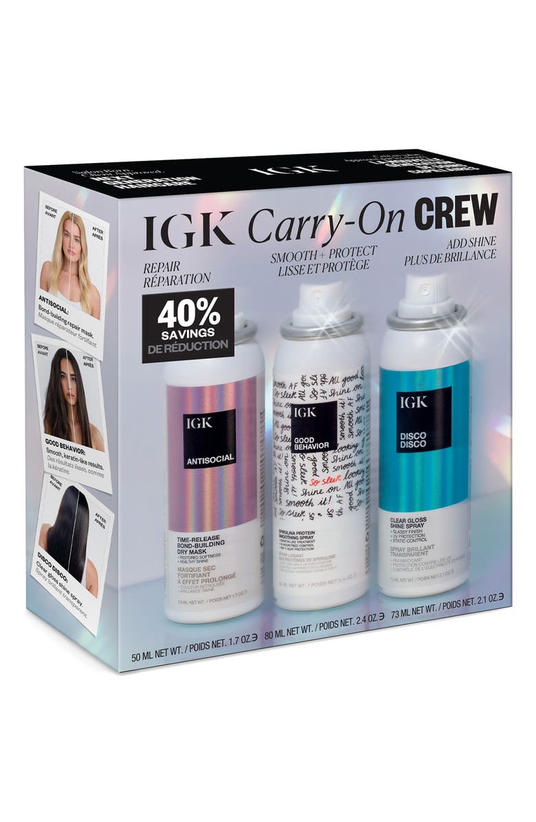 IGK Must Have Travel Kit $48 Value, Alternate, color, 