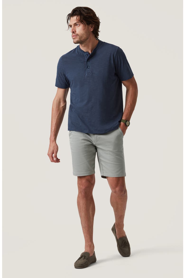Arizona Flat Front Chino Shorts, Alternate, color, SAGE COOLMAX