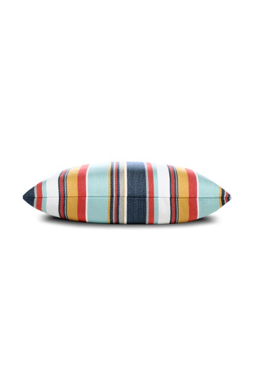 Elaine Smith Sicily Stripe Indoor & Outdoor Woven Accent Pillow