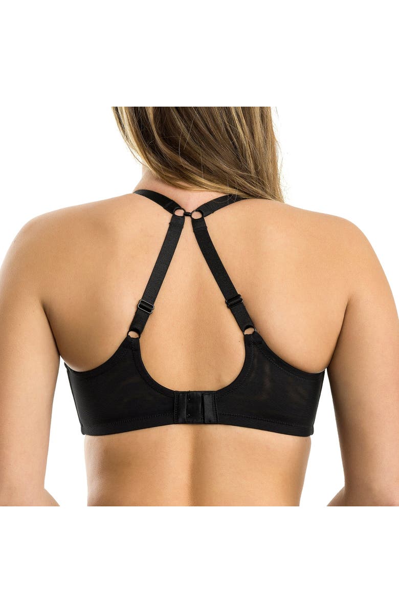 Parfait Olivia Lace Unlined Bra, Alternate, color, Black