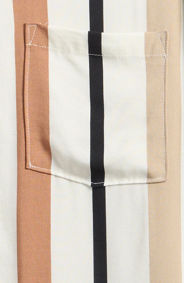 PacSun Kids' Jonny Stripe Camp Shirt, Alternate, color, 