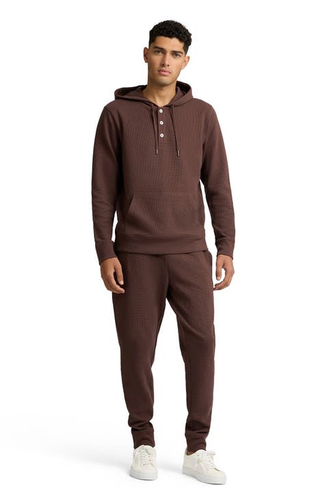 Heavyweight Cotton Waffle Jogger