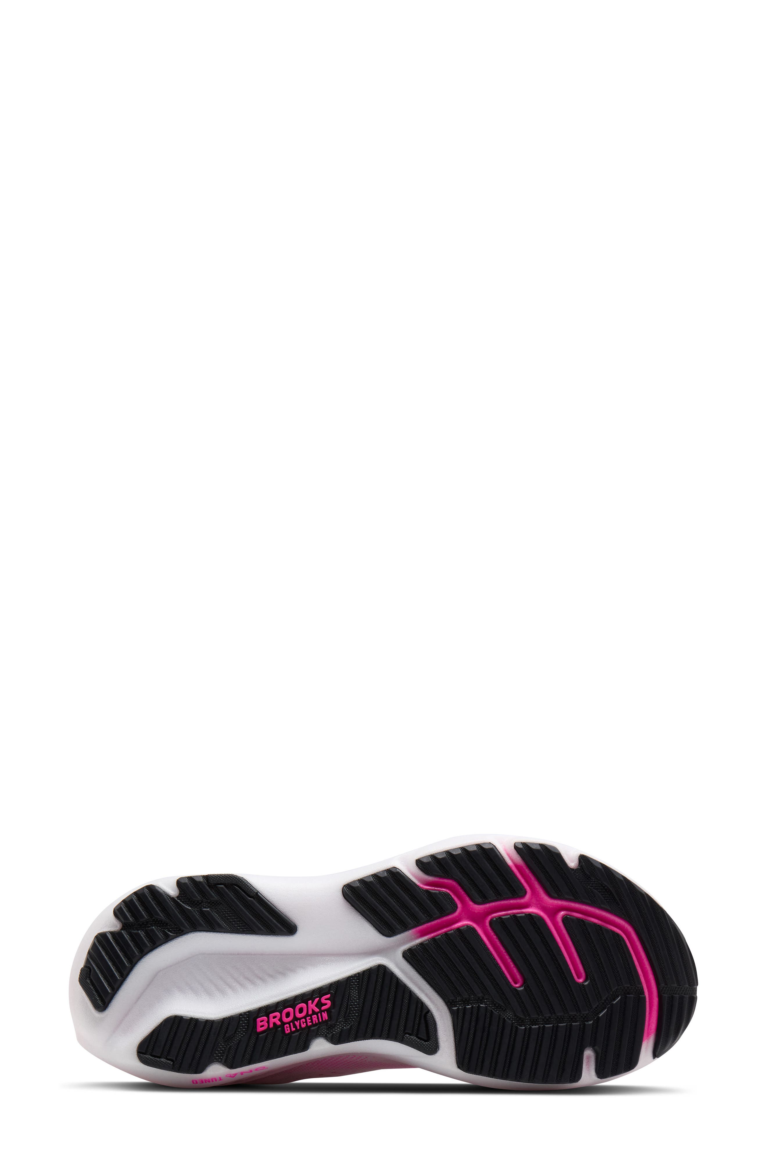 Glycerin 23 Running Shoe, Alternate, color, WHITE/PHANTOM/CYBER PINK