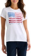 Lucky Brand Bandana Flag Short Sleeve T-Shirt