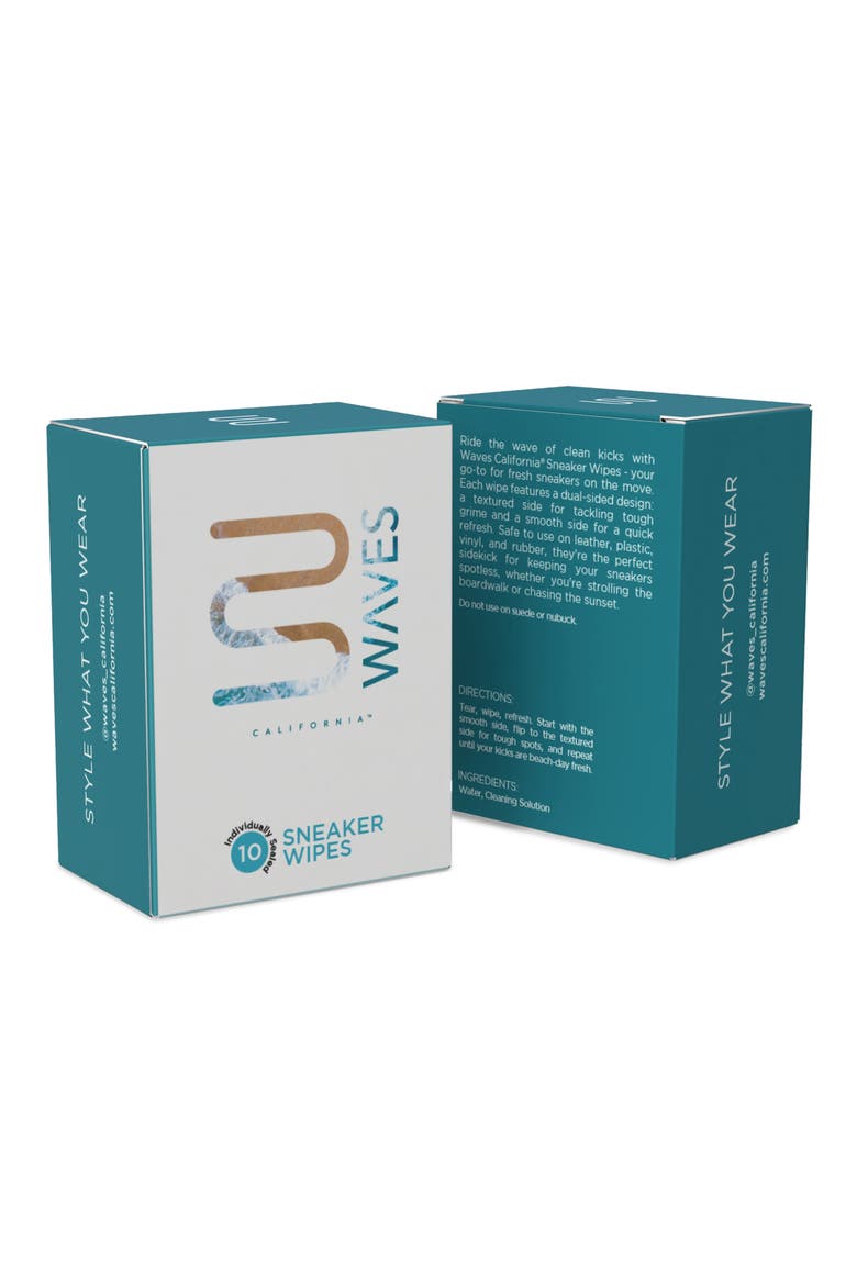 Disposable Sneaker Wipes, Alternate, color, WHITE