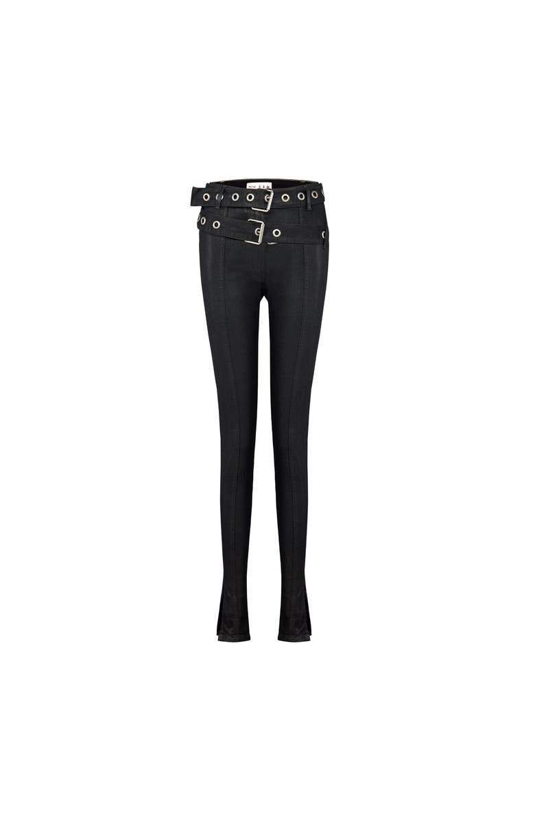 PCFG Your *Itch Two Belt Denim Pant, Alternate, color, Black