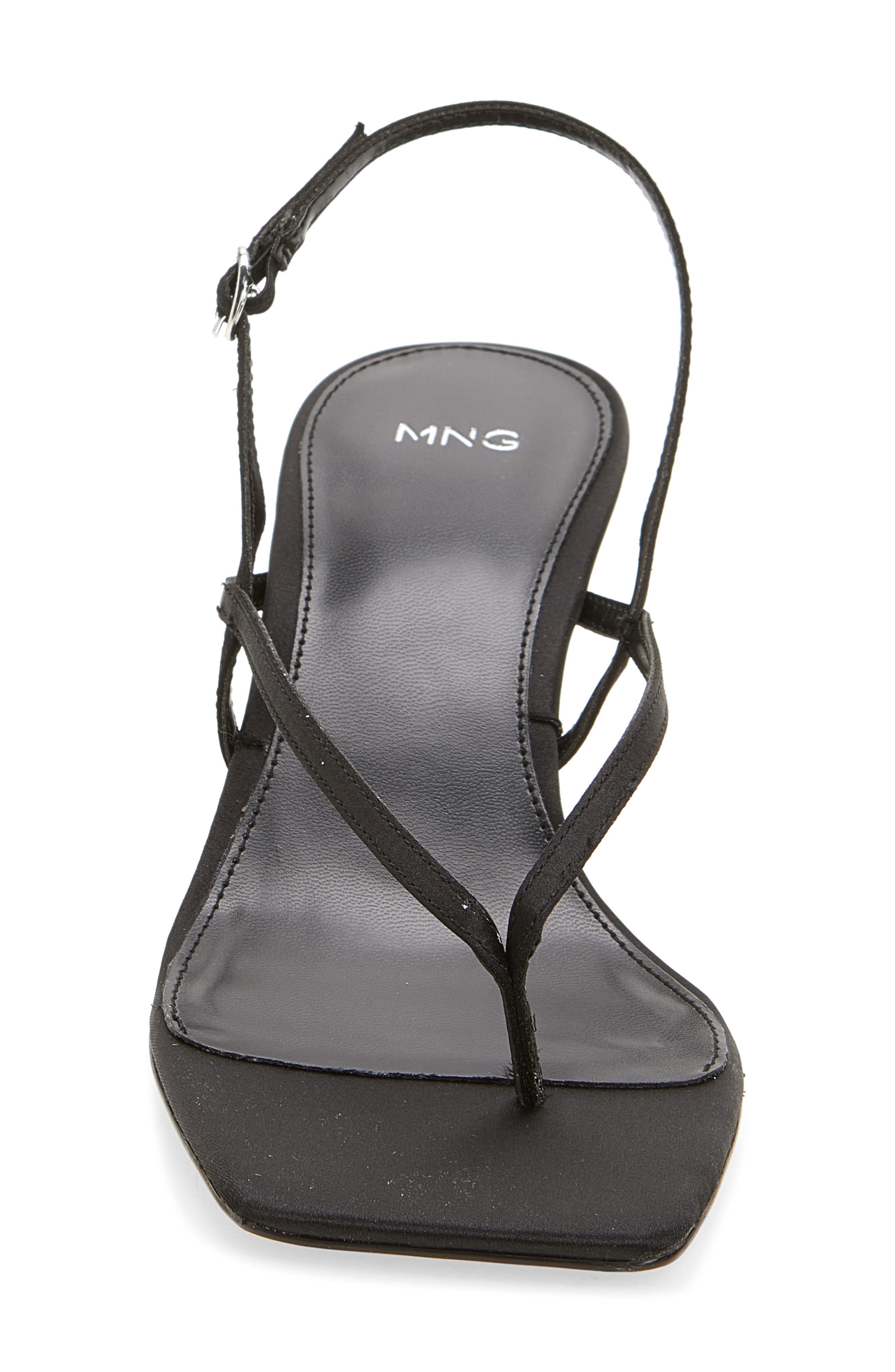 MANGO Ross Sandal, Alternate, color, Black