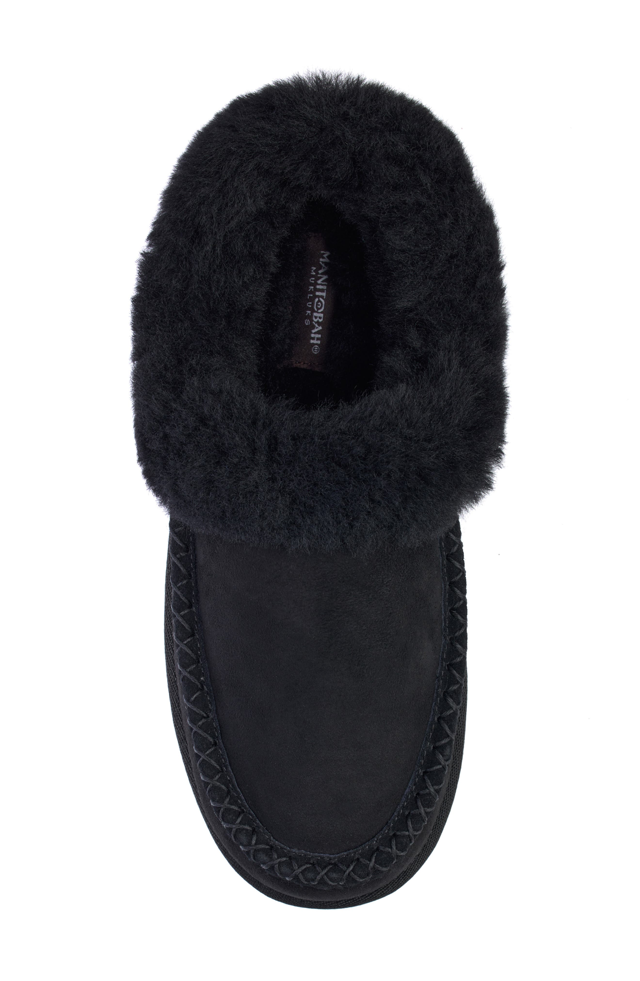 Manitobah Genuine Shearling Cabin Clog, Alternate, color, 
