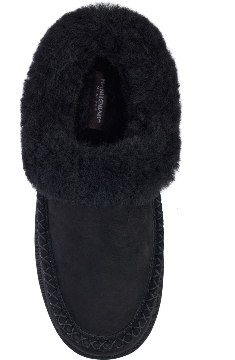 Manitobah Genuine Shearling Cabin Clog, Alternate, color,