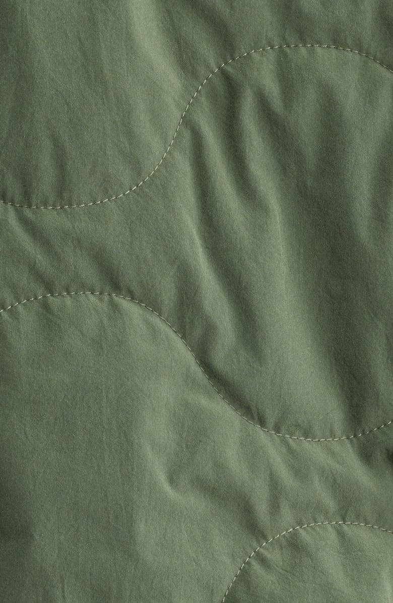 Save The Duck Stream Water Resistant Quilted Jacket, Alternate, color, Thyme Green