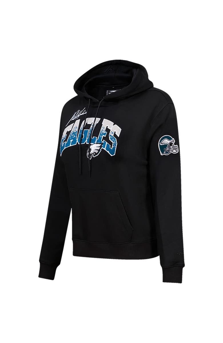 PRO STANDARD Women's Pro Standard Black Philadelphia Eagles Local Patch Pullover Hoodie, Alternate, color,