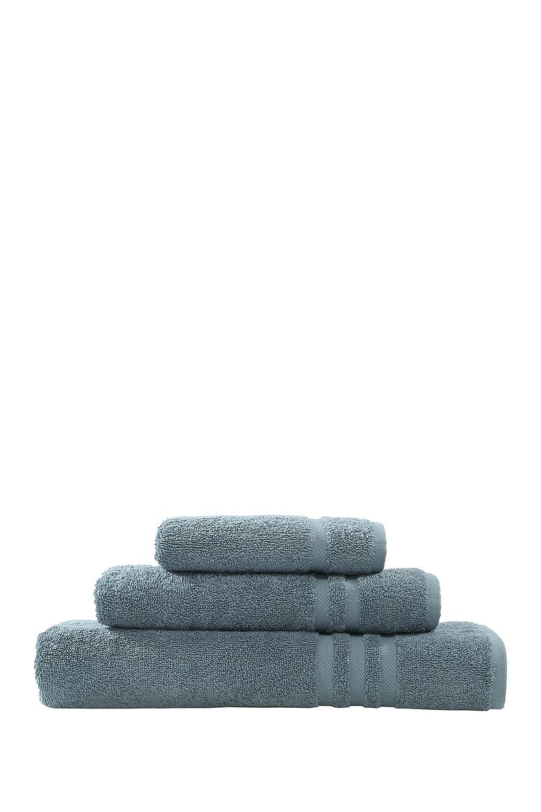 Denzi 3-Piece Towel Set - Denzi Blue, Main, color, DENZI BLUE