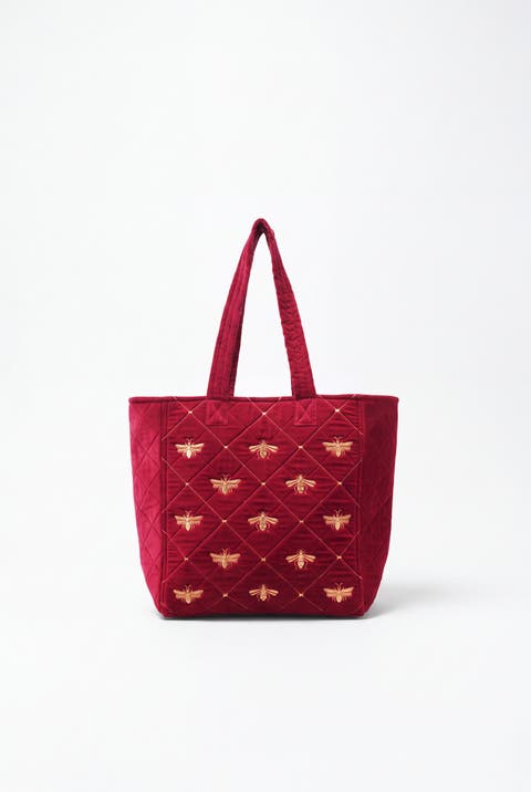Bee Trellis Tote