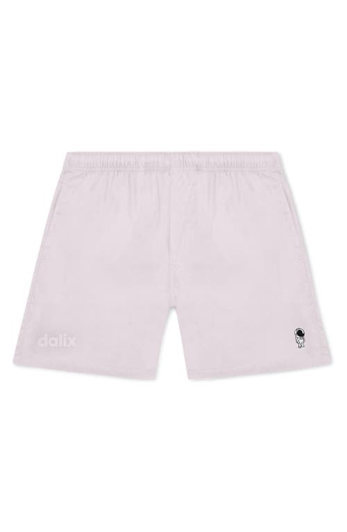 Dalix Mens Astronaut Midweight Beach Short In Purple