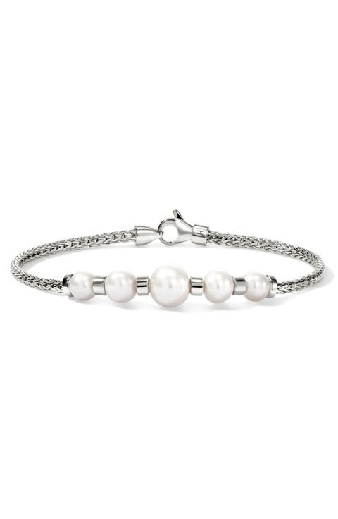 JH Essentials Pearl Station Bracelet