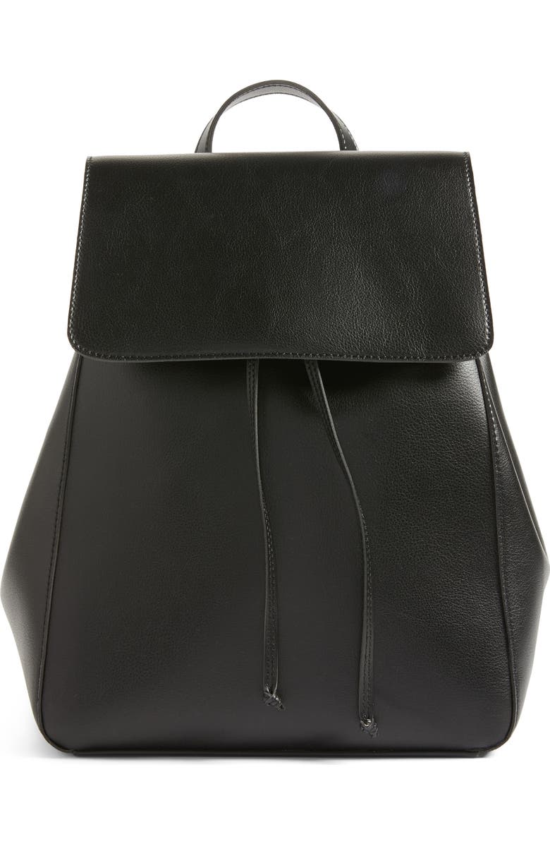 Sole Society Ivan Faux Leather Backpack, Main, color,