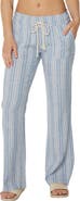 Roxy Oceanside Stripe Linen BLend Pants