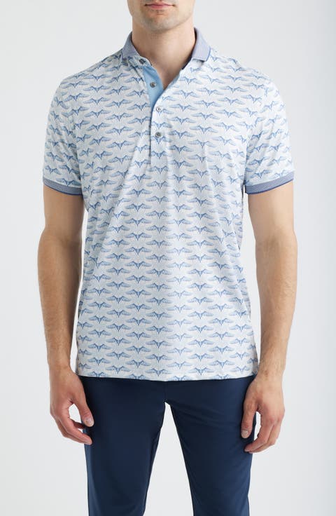 Silver Stilt Performance Polo