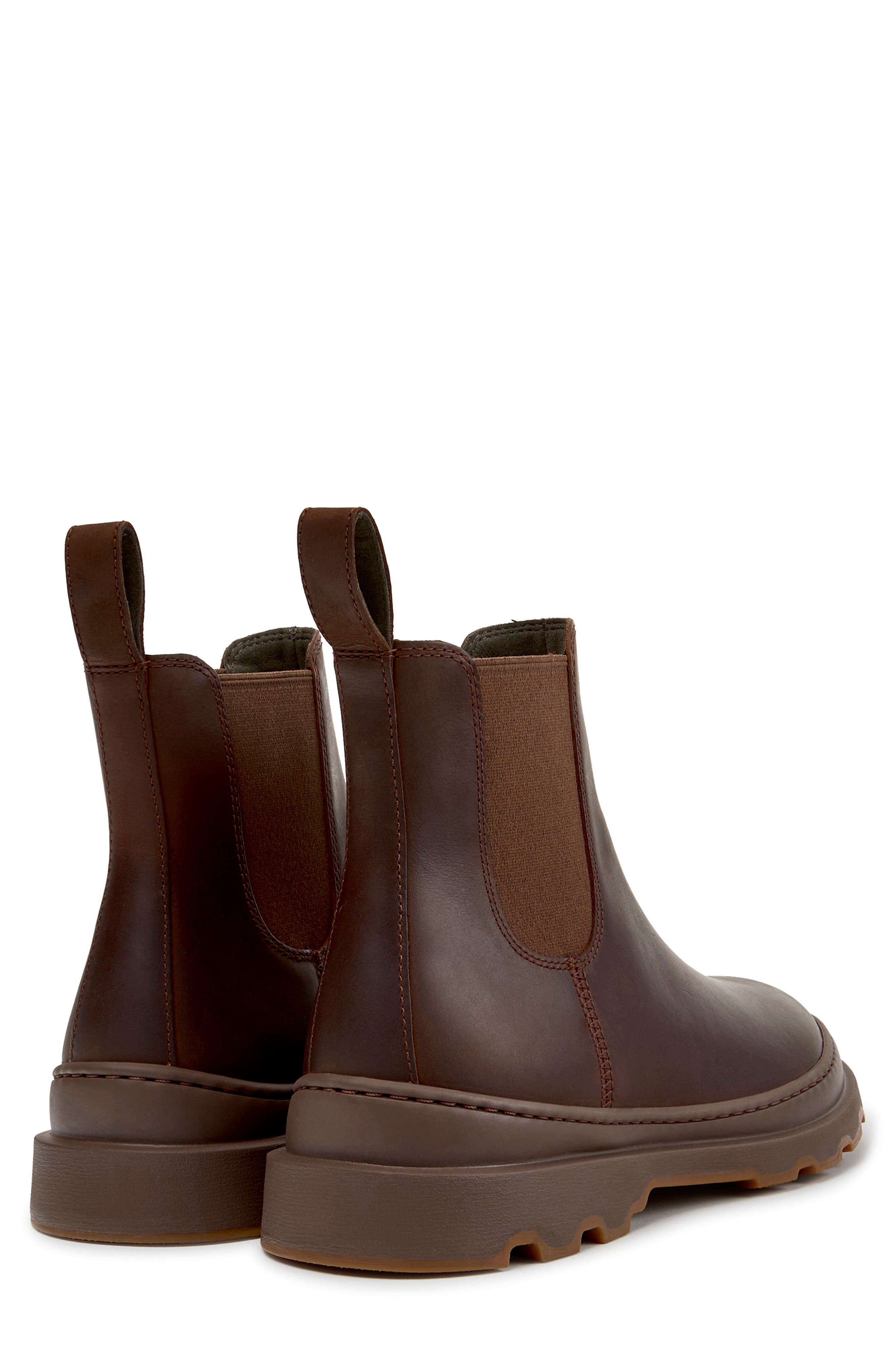 Brutus Chelsea Boot, Alternate, color, MEDIUM BROWN