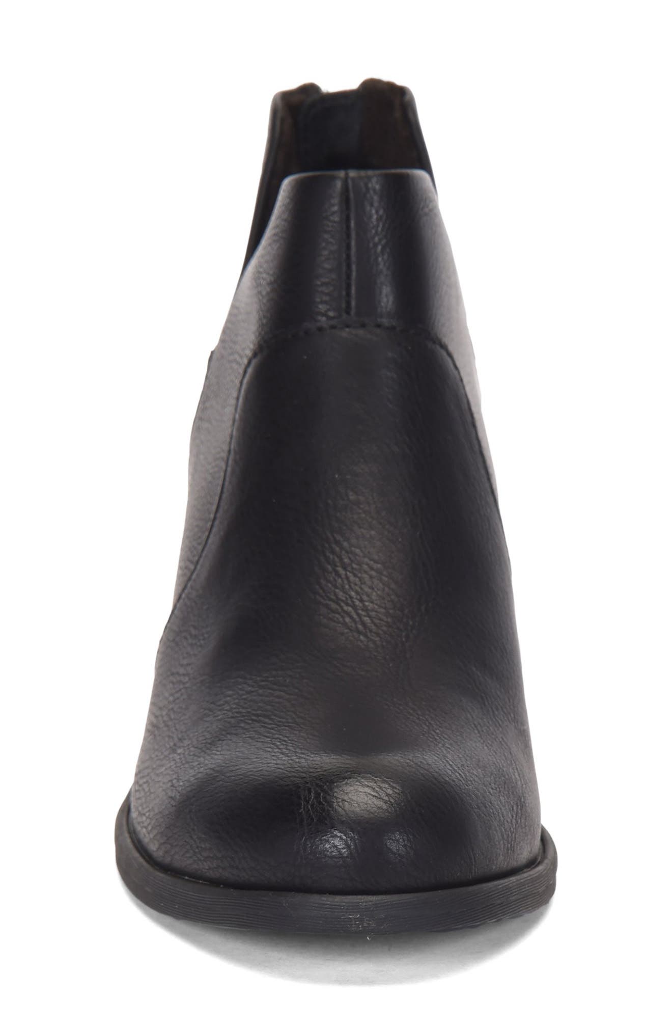 B O C BY BØRN B O C by Born Lucy Notched Topline Block Heel Bootie, Alternate, color, Black