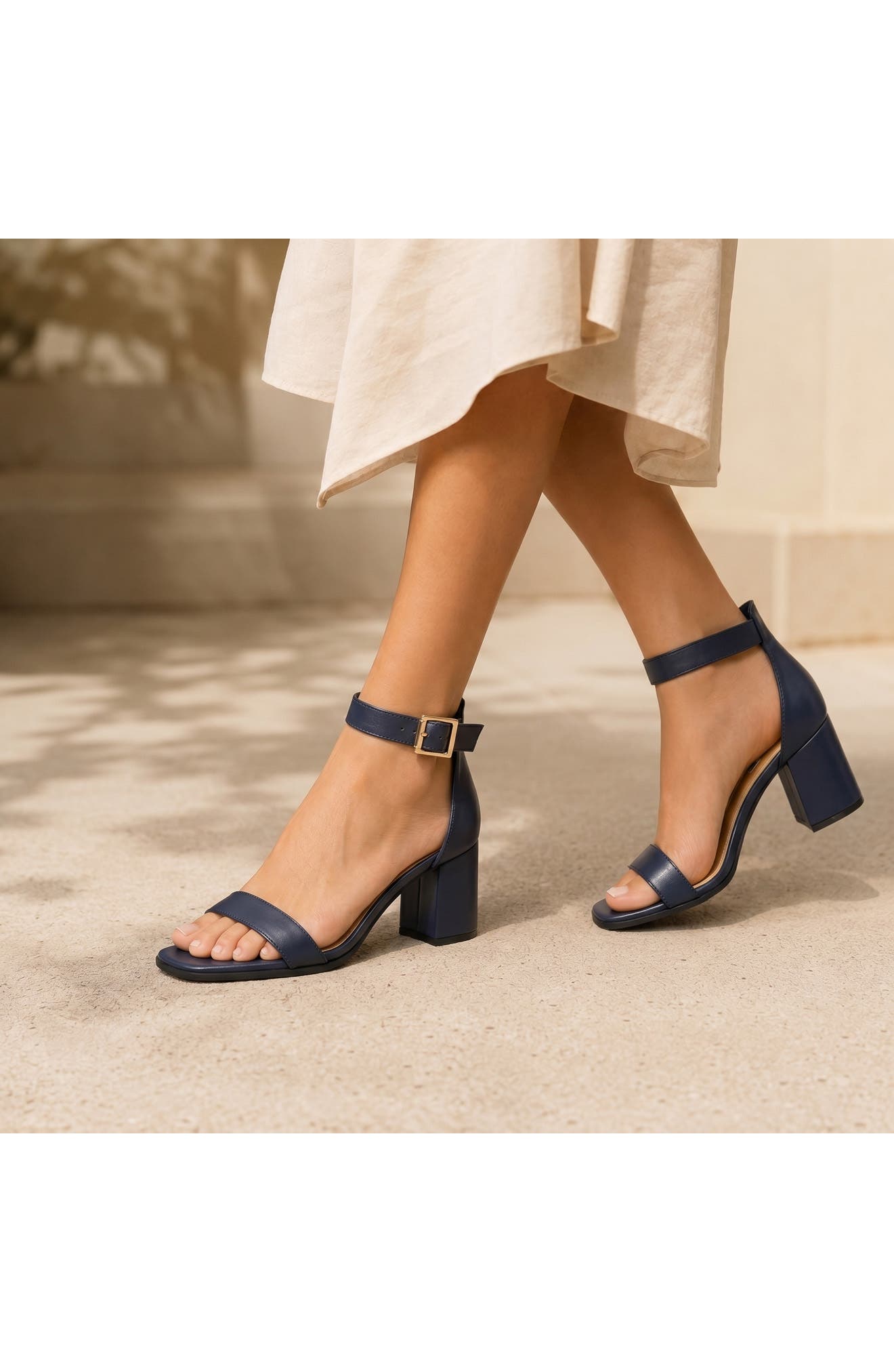 Vita Sandal, Alternate, color, NAVY