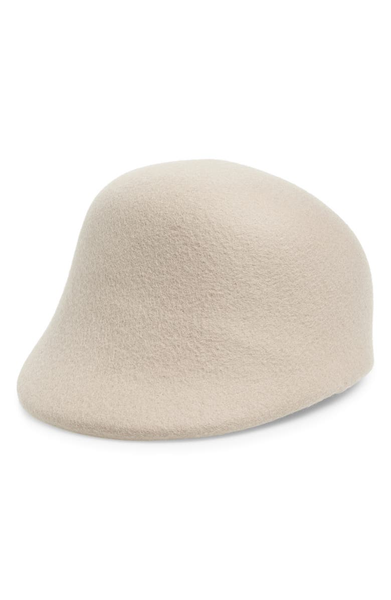 Gigi Burris Millinery Rex Wool Felt Cloche Hat, Main, color,