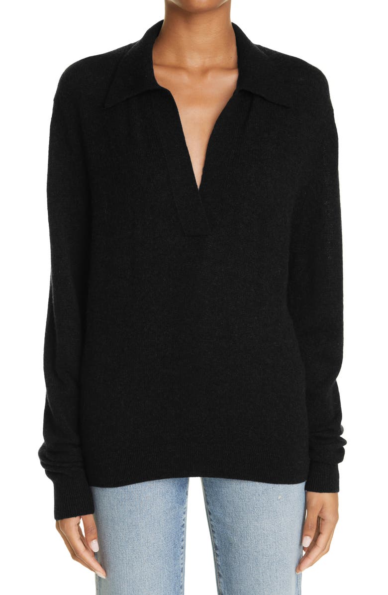 Khaite Jo Stretch Cashmere Sweater, Main, color,