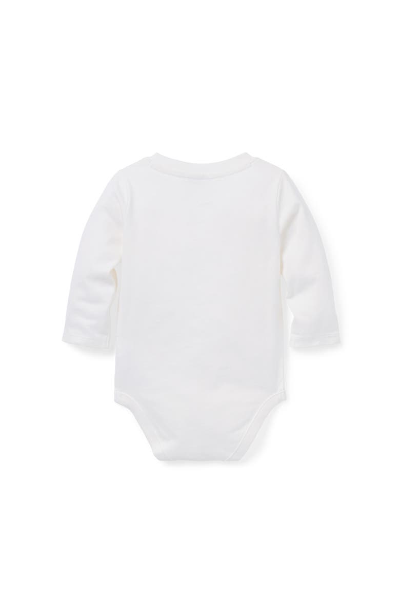 Janie and Jack Baby Henley Bodysuit, Alternate, color, Ivory