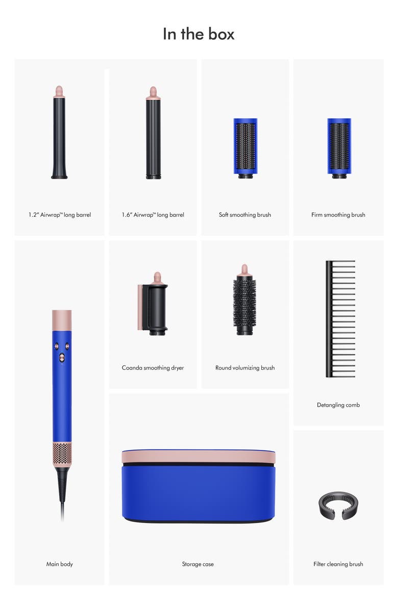 Special Edition Dyson Airwrap™ Multi-Styler Complete Long in Blue Blush (Limited Edition) $625 Value, Alternate, color, BLUE BLUSH