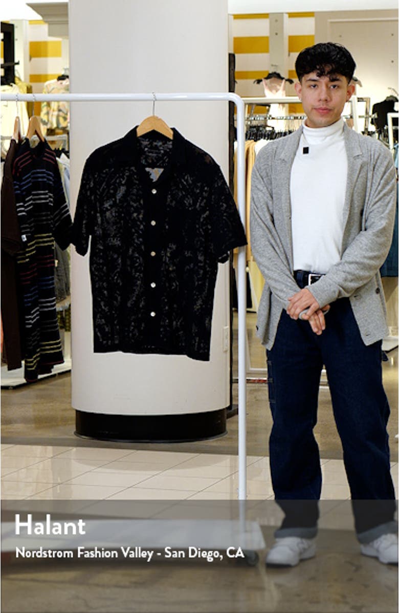 Cerrito Relaxed Fit Lace Camp Shirt, sales video thumbnail