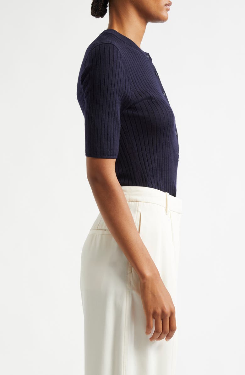 A.L.C. Fisher Rib Cardigan, Alternate, color, Navy