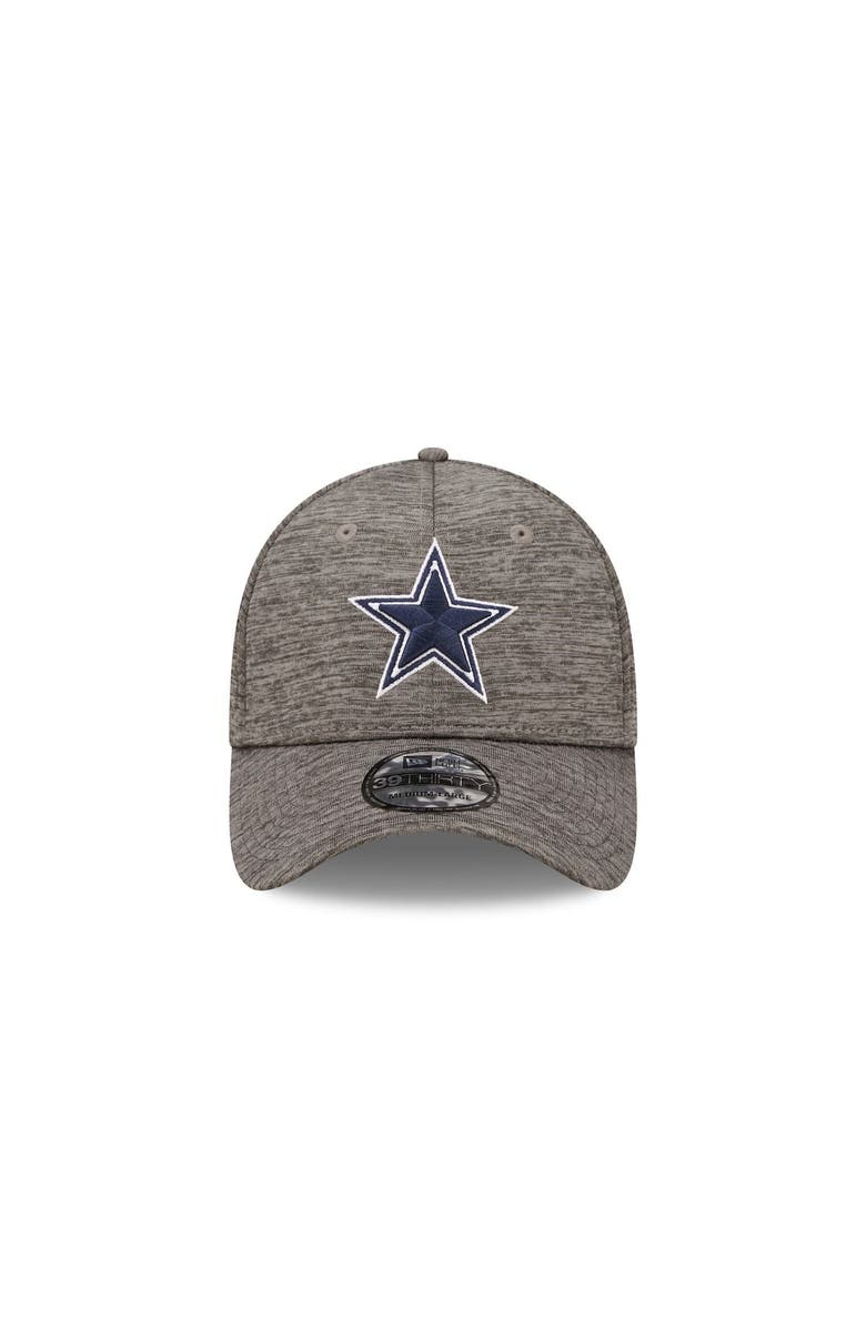 New Era Men's New Era Gray Dallas Cowboys Essential 39THIRTY Flex Hat, Alternate, color,