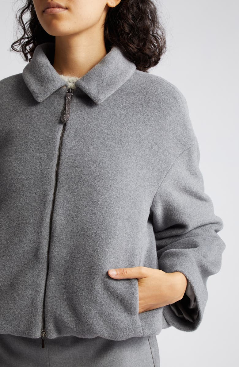 Fabiana Filippi Boxy Wool Jacket, Alternate, color,