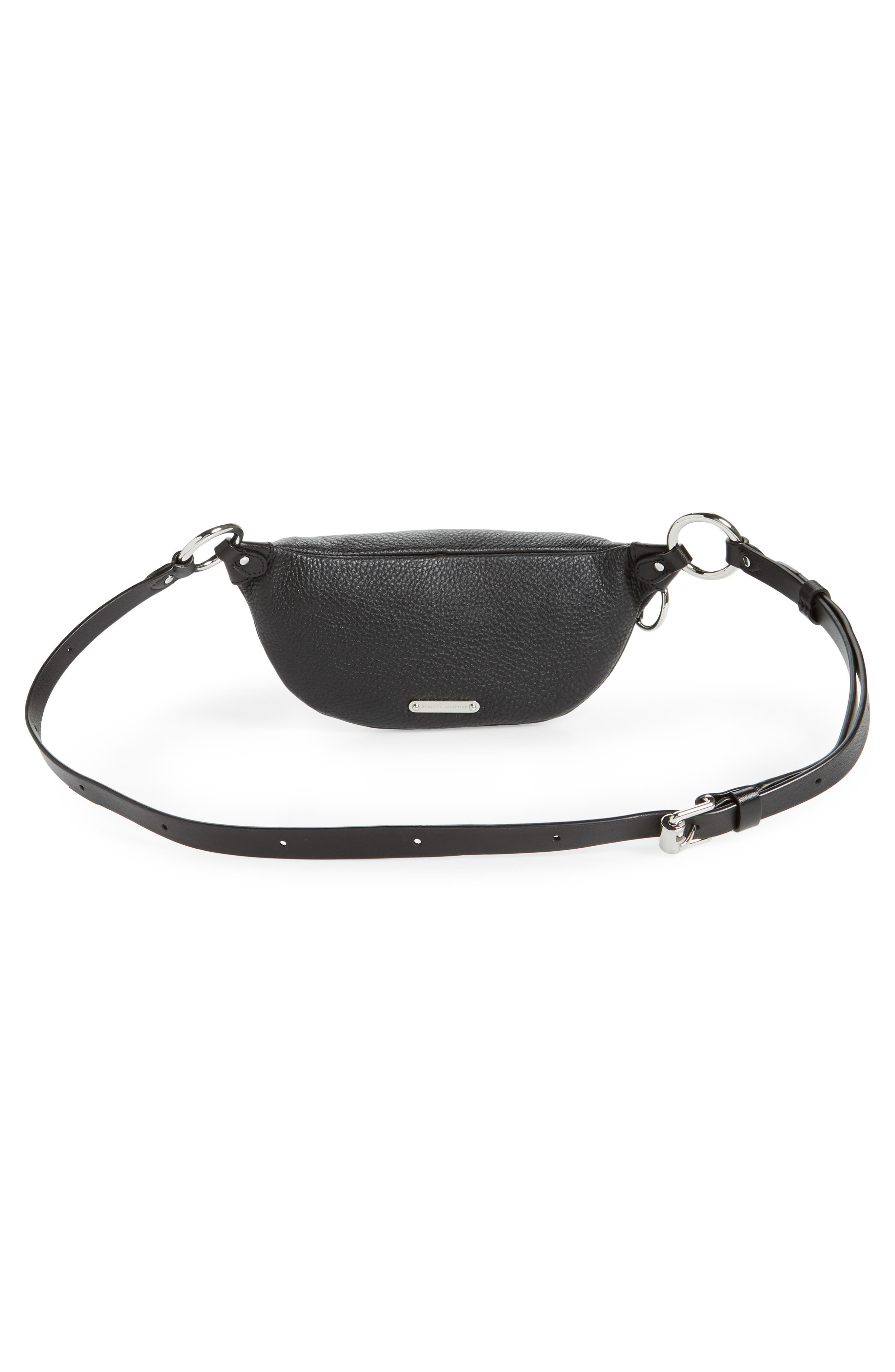 Bree Mini Belt Bag, Alternate, color, BLACK
