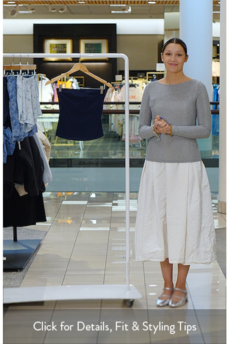 Stretch Cotton Jersey Tube Top video