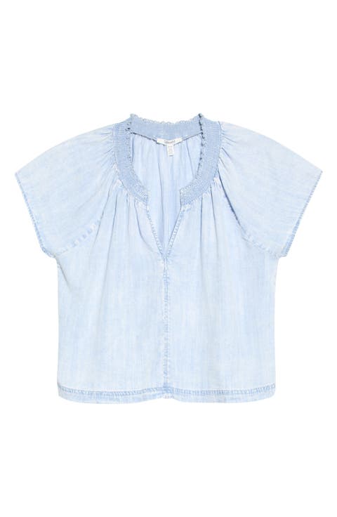 Meadow Indigo Top