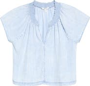 Splendid Meadow Indigo Top