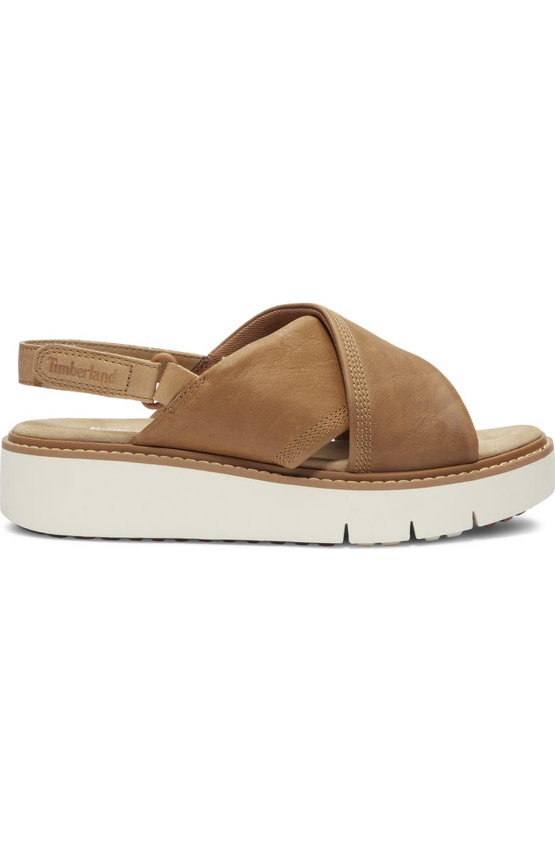 Timberland Safari Dawn Slingback Sandal, Alternate, color, Medium Beige Full Grain